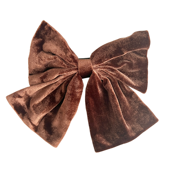 Black Velvet Bow – Summer Buns