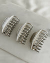 Silver Metal Claw Clip