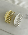 Matte Gold Metal Claw Clip