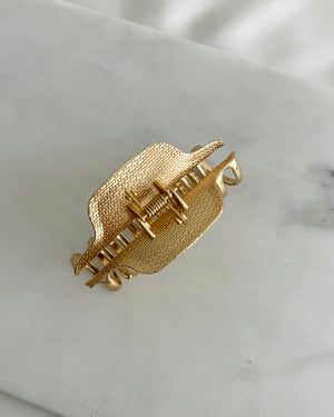 Gold Metal Claw Clip