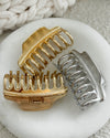 Gold Metal Claw Clip