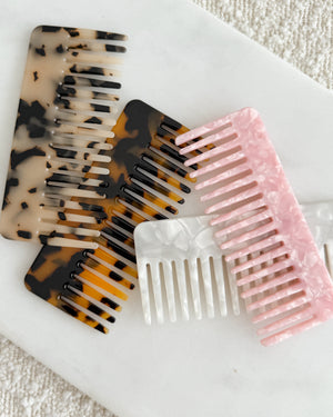 Wanderlust Comb in Pink - Small