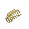 Mini Icon Shell Claw Clip Silver