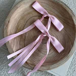 Minimal Pink Bow