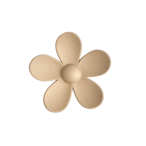 Cream Flower Clip