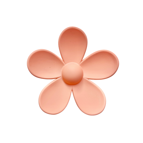 Pink Flower Clip