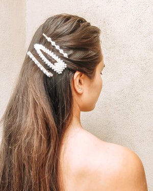 Camulet Pearl Hair Clip