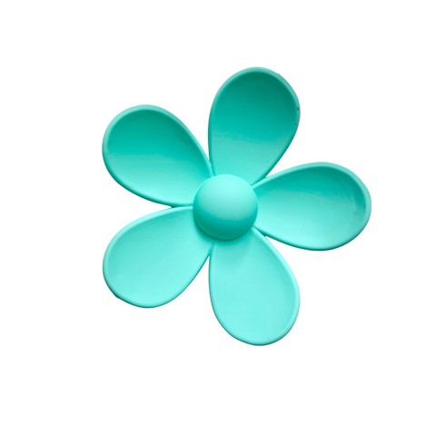 Sky Blue Flower Clip