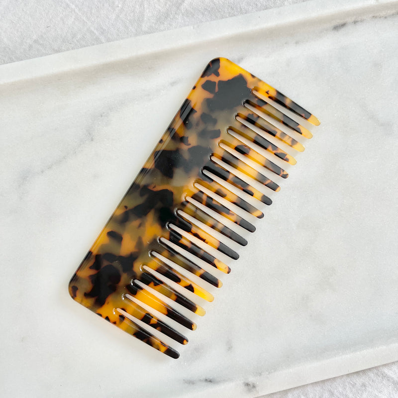 Claw Clip + Comb Set in Tortoise Shell