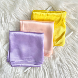 Peach Summer Silk Scarf
