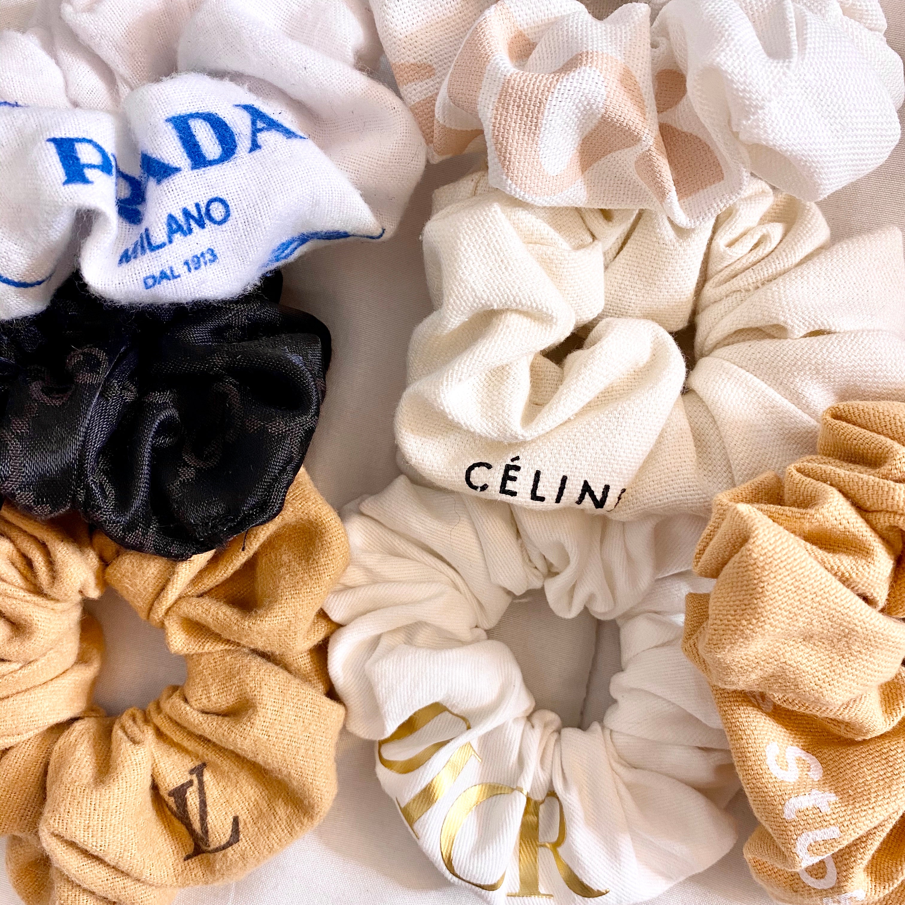 GG Scrunchie (Brown Monogram) – Summer Buns GG Scrunchie (Brown Monogram) – Summer Buns