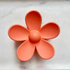 Hibiscus Orange Flower Clip