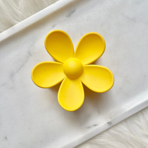 Yellow Flower Clip