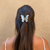 White Butterfly Hair Clip