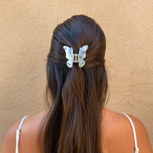 Purple Butterfly Hair Clip