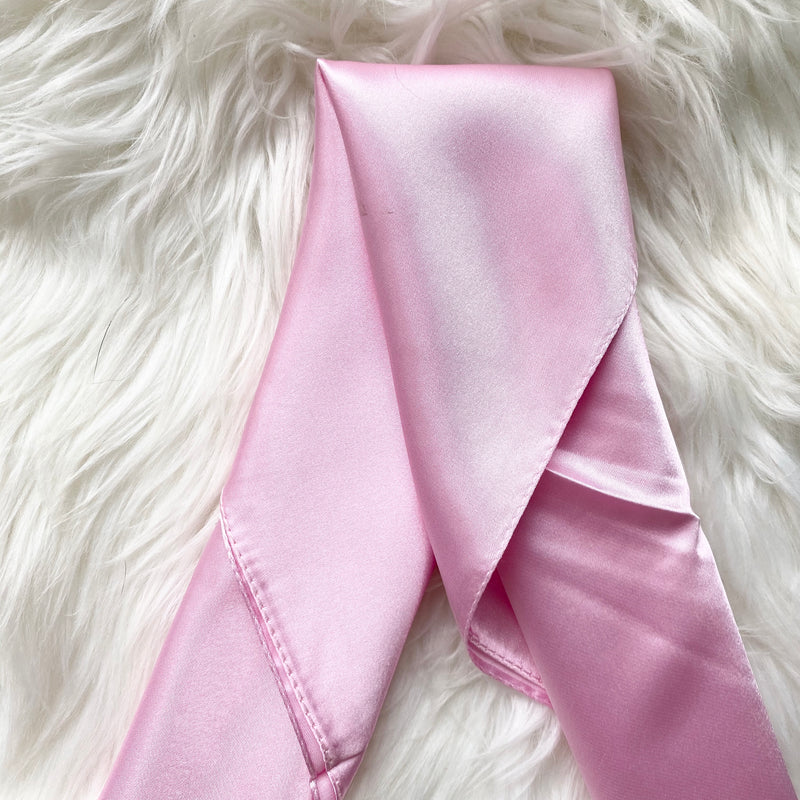 Pink Summer Silk Scarf