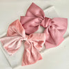 Pink Silk Bow