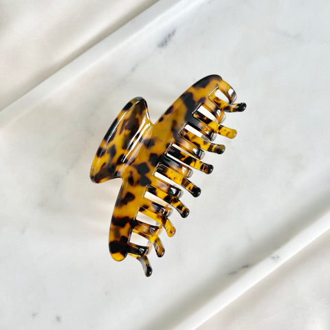 Large Checkered Claw Clip
