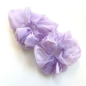 Violet Paris Organza Scrunchie