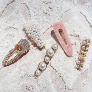 Newport Pearl Hair Clip