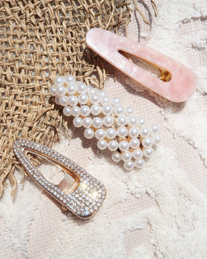Newport Pearl Hair Clip