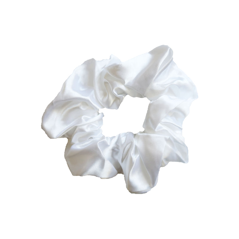 White Hot Scrunchie